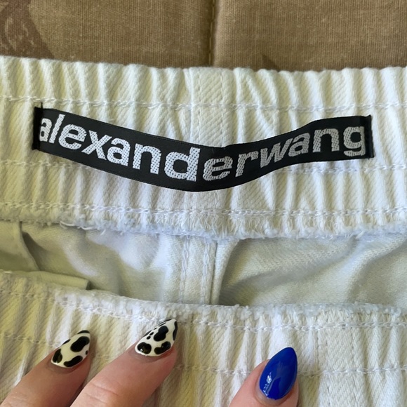 Alexander Wang White Track Short - Picture 3 of 6